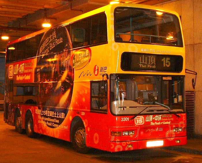 New World First Bus Dennis Trident Duple Metsec 3301